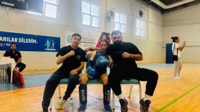 İki yıl önce başladığı sporda Türkiye Şampiyonu oldu