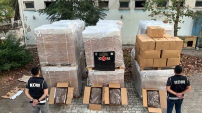 Manisa’da kaçakçılık operasyonu: 3 ton tütün ele geçirildi