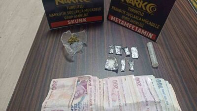 Manisa’da uyuşturucu operasyonu: 5 gözaltı