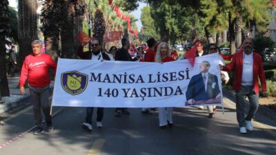 Manisa Lisesi’nden 140’ıncı yıla görkemli kutlama