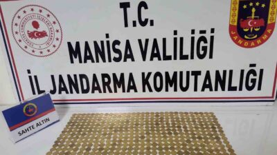 Manisa’da 484 sahte sikke ele geçirildi