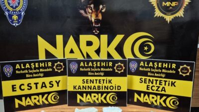 Manisa’da uyuşturucu operasyonu