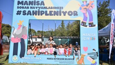 Manisalı çocuklar 4 Ekim’de can dostlarıyla buluştu