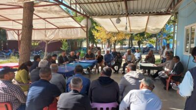 Sarıgöl Kaymakamı Dalak, mahalleleri ziyaret ediyor