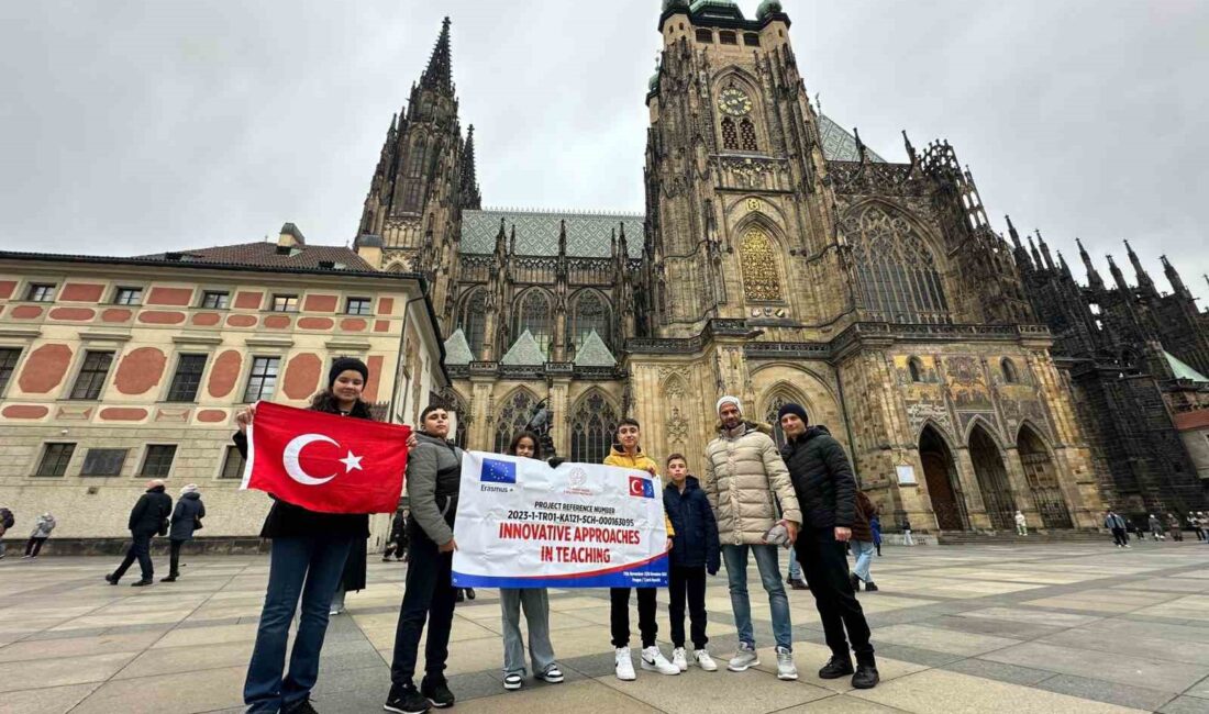 Manisa’nın köy okulundan Prag’a uzanan Erasmus projesi