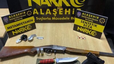 Alaşehir polisinden uyuşturucu tacirlerine geçit yok