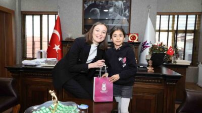 Başkan Durbay, küçük Nehir’e verdiği sözü tuttu