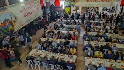 İzmir Vakıflar Müdürlüğü Manisa’da iftar sorası kuruyor