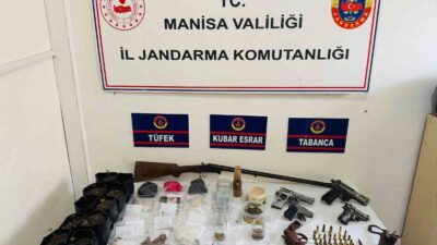 Jandarmadan silah ve uyuşturucu operasyonu