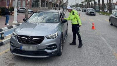 Manisa’da hem havadan hem karadan trafik denetimi