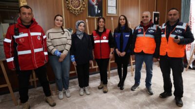Manisa’nın ilçe belediyelerinde ilk arama kurtarma ekibi Yunusemre’de