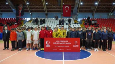 U14 Erkekler Basketbol Bölge Şampiyonası Manisa’da başladı
