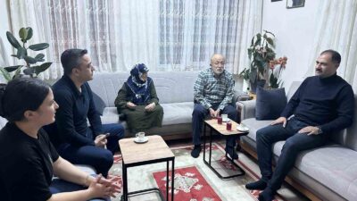 Başkan Kara şehit ailesinin iftar sofrasına konuk oldu