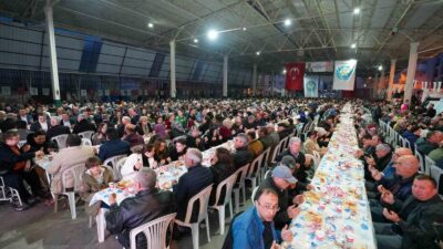 Bereket Sofrası Saruhanlı’da kuruldu