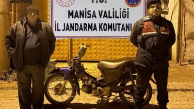 Manisa’da çalınan 2 motosikleti jandarma buldu