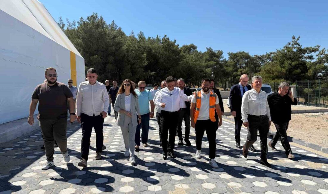 Baybatur Soma’da yatırımları yerinde inceledi AK Parti Manisa Milletvekili