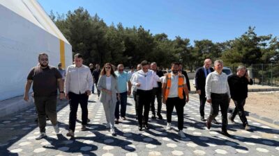 Baybatur Soma’da yatırımları yerinde inceledi