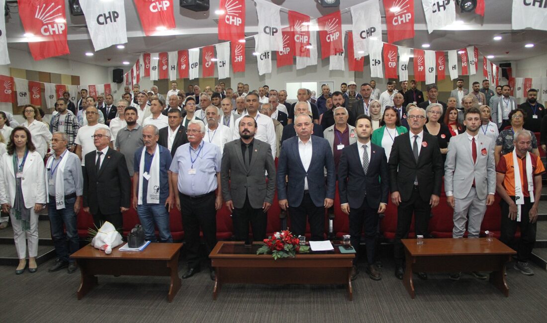 CHP Kula İlçe Kongresi’nde başkanlığa Esen Çınar seçildi Cumhuriyet Halk Partisi (CHP)
