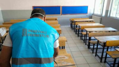 Eğitime destek sağlayan yükümlülere teşekkür belgesi