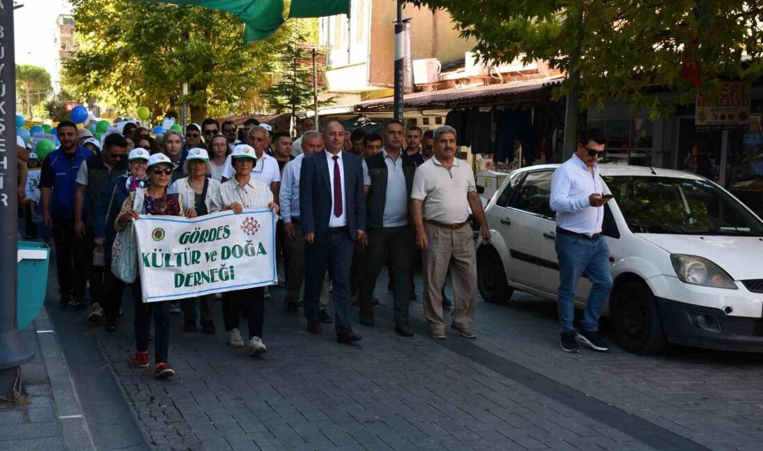 Gördes’te “Yeşil Vatan” temalı farkındalık yürüyüşü düzenlendi Manisa’nın Gördes ilçesinde, Gördes