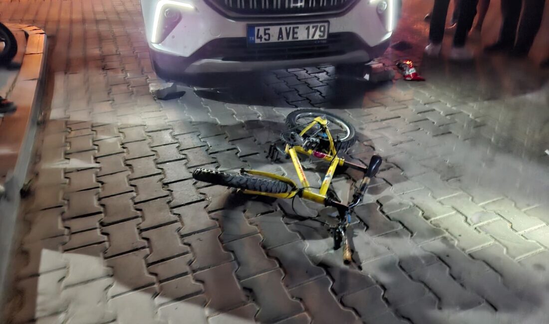 Manisa’nın Kula ilçesinde otomobil