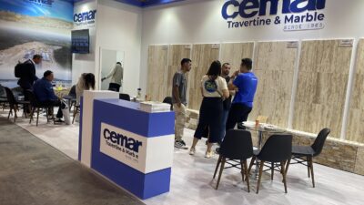 Kula’dan Verona’ya: Cemar Traverten & Mermer’e yoğun ilgi