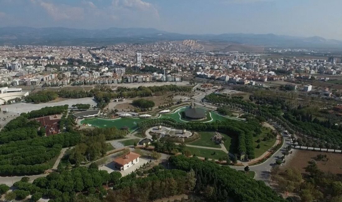 Manisa'nın Akhisar ilçesindeki alan,