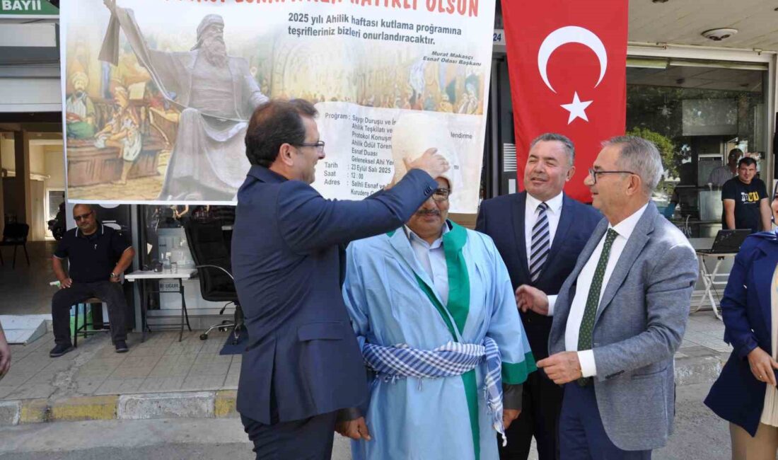 Manisa’nın Salihli ilçesinde Ahilik