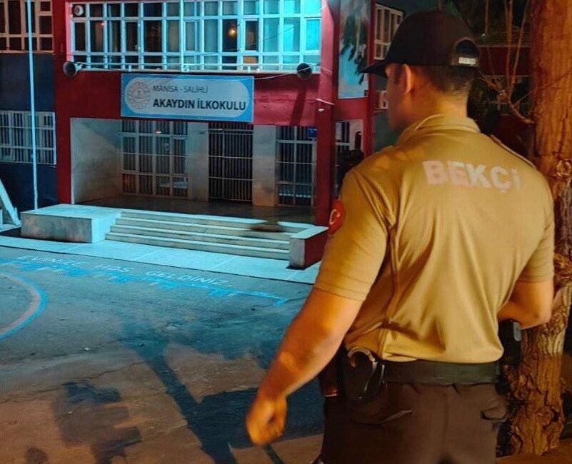 Manisa’nın Salihli ilçesinde çarşı