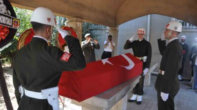 Salihli’de Kıbrıs Gazisi Aziz Kara’ya son veda