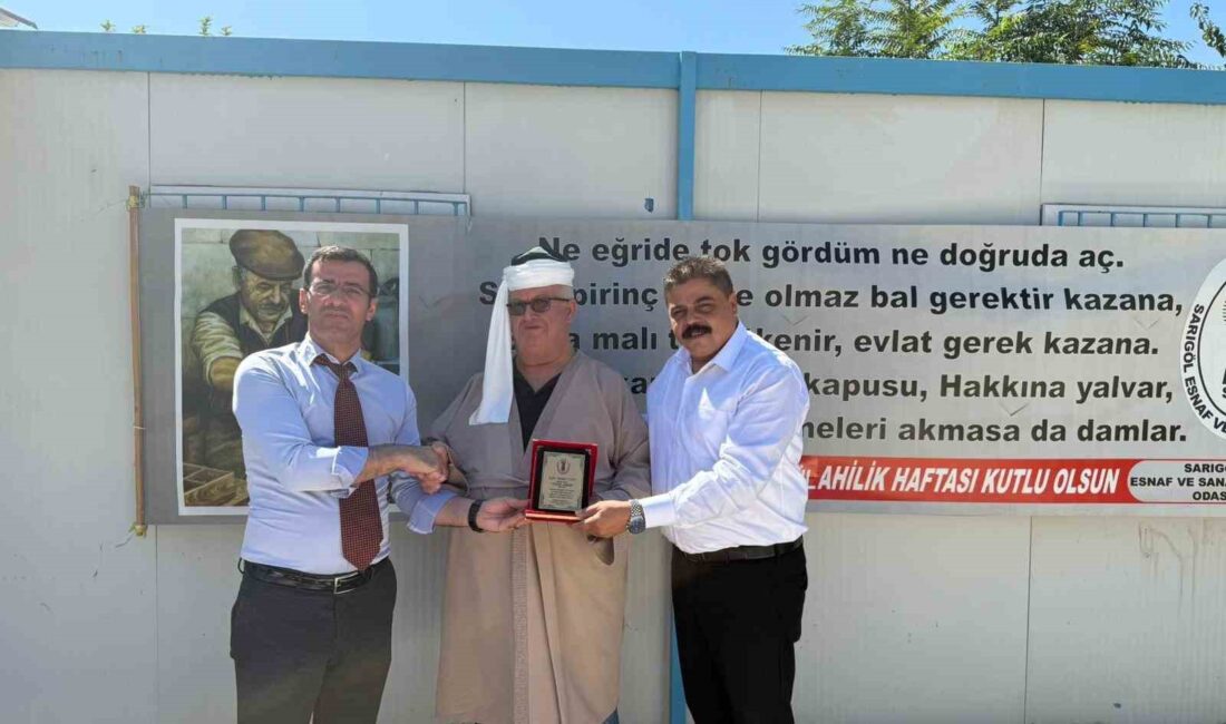 Sarıgöl’de Ahilik Haftası coşkuyla kutlandı Manisa’nın Sarıgöl ilçesinde Ahilik