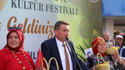 Saruhanlı 18. Üzüm Festivali ile renklendi