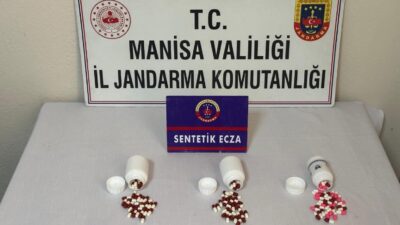 Uyuşturucu hapla yakalandılar