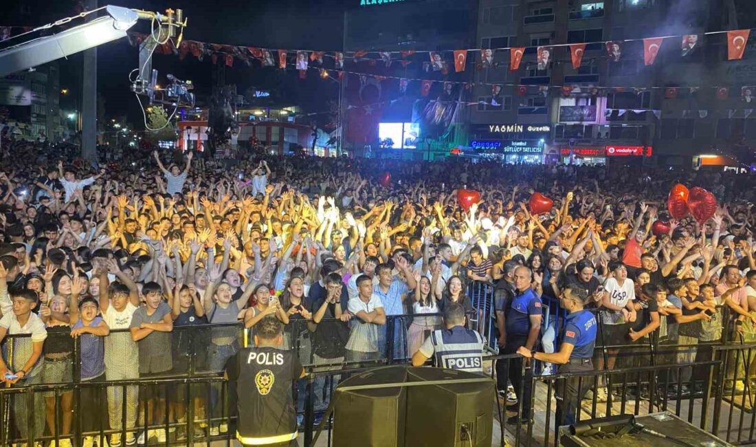 Manisa’nın Alaşehir ilçesinde sağanak