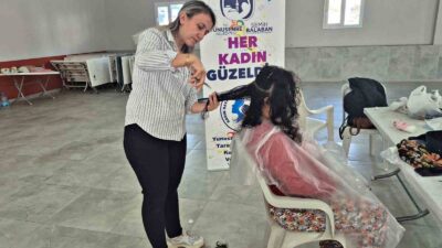 ‘Her kadın güzeldir’ projesi bu kez Örencik’teydi
