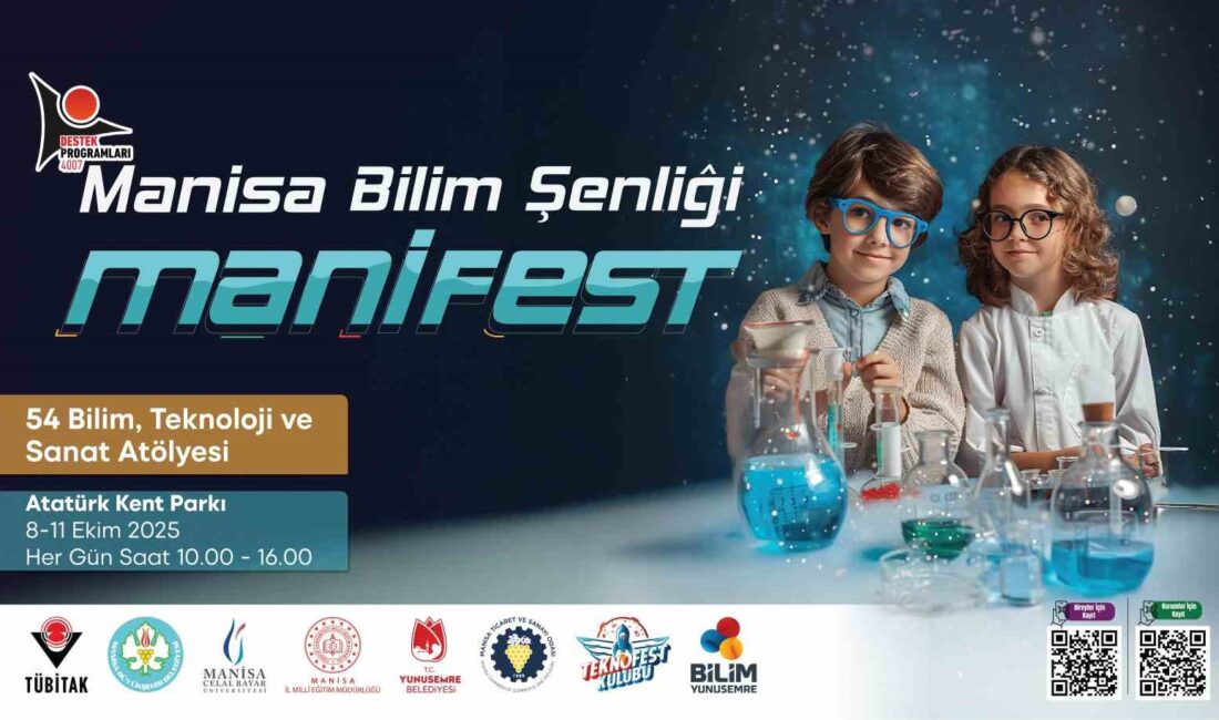Manisa’da "MANİFEST-Bilim ile Manisa’yı