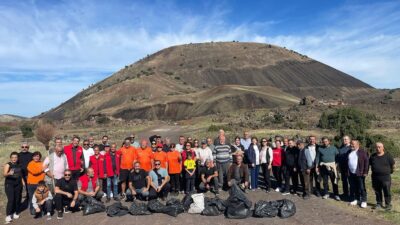 Manisa Kamp Karavan Derneği üyeleri Kula Jeoparkı’nı gezdi