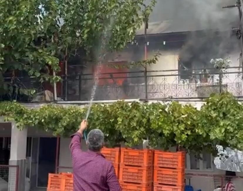 Manisa’nın Alaşehir ilçesinde çıkan
