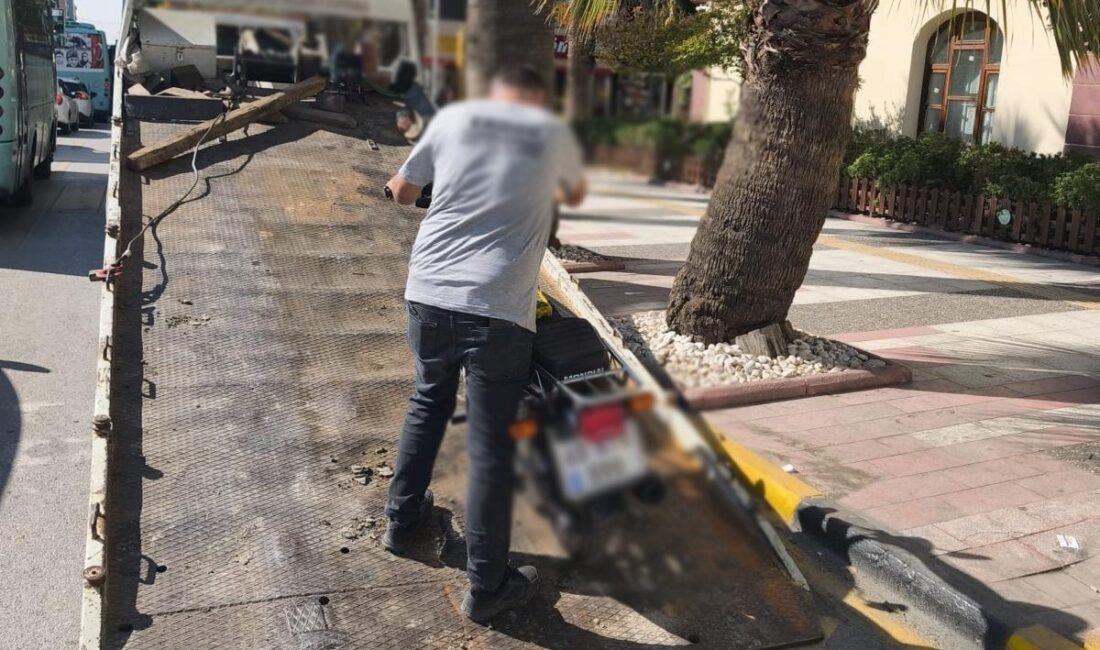 Manisa il genelinde motosiklet