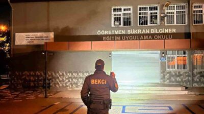 Manisa’da okul çevrelerinde gece denetimi