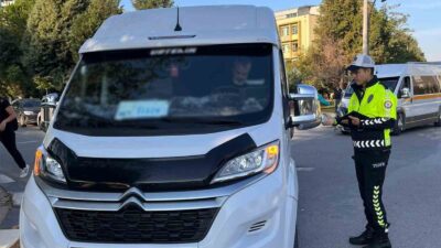 Manisa’da okul servis araçlarına sıkı denetim