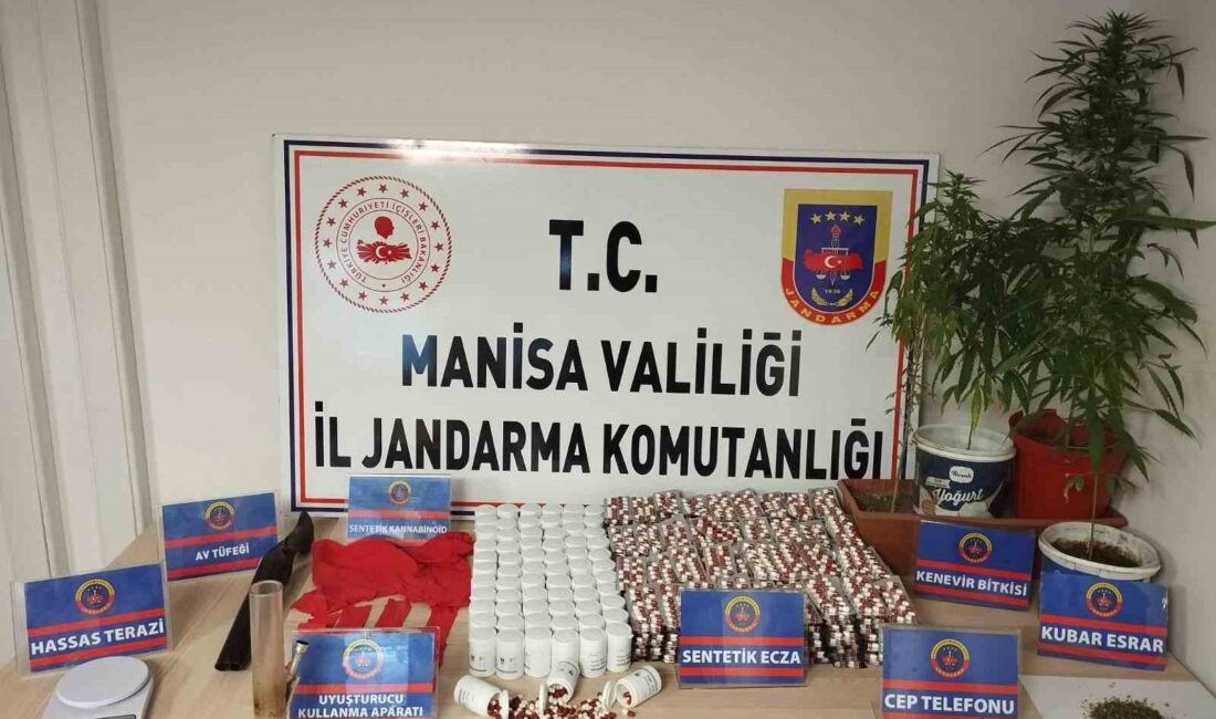 Manisa’nın Salihli ilçesinde jandarma