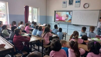 Sarıgöl’de ilkokul öğrencilerine ağız ve diş sağlığı eğitimi