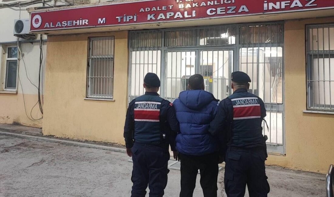 Manisa’nın Alaşehir ilçesinde jandarma