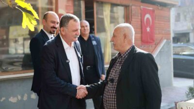 Başkan Balaban Yenimahalle’de esnafı dinledi