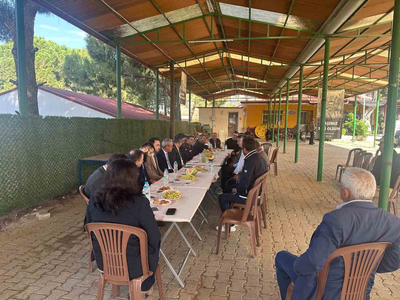 Kaymakam Dalak, mahalle halkıyla buluşmaya devam ediyor