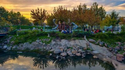 Kent Park’ta sonbahar büyüsü