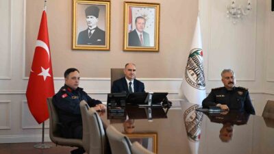 Manisa’da ekim ayı asayiş ve güvenlik konuları değerlendirildi