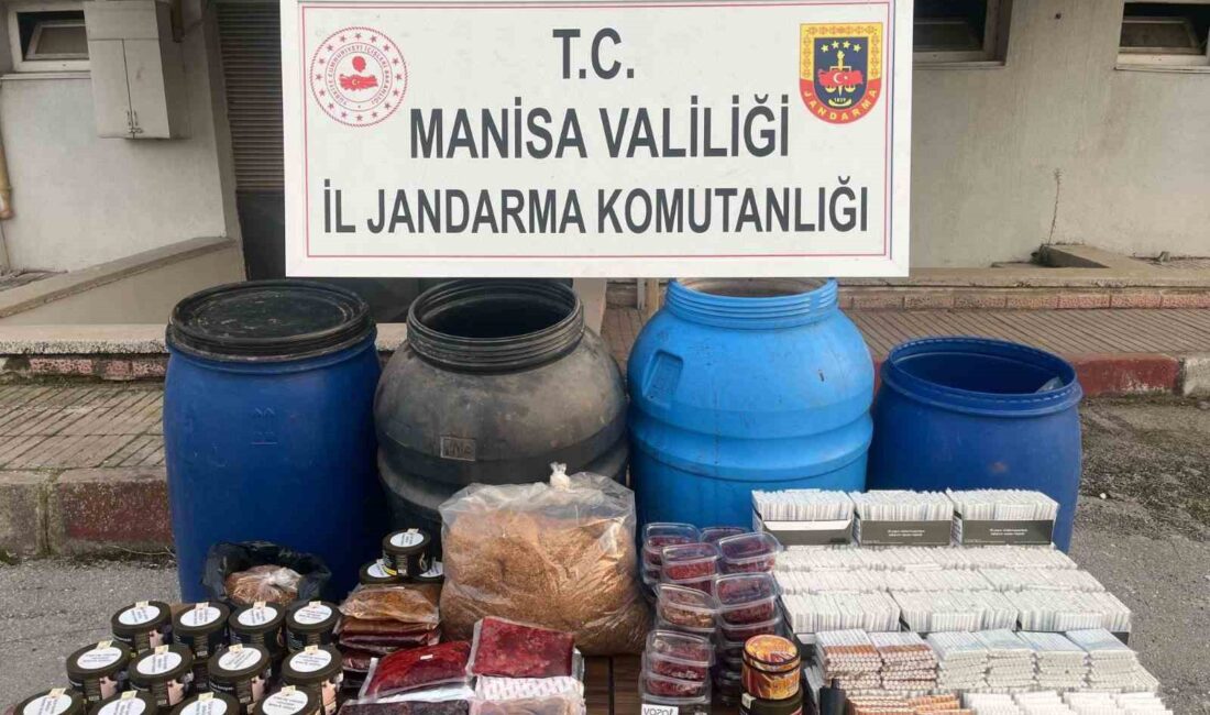 Manisa’nın Turgutlu ilçesinde jandarma