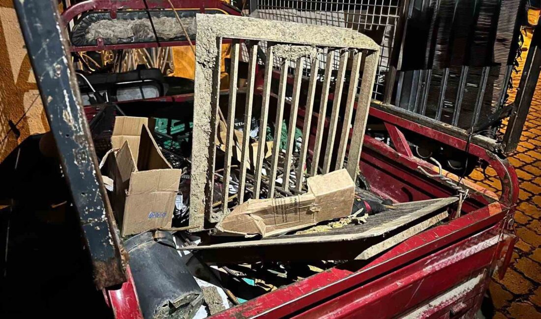 MASKİ’ye ait yağmur mazgallarını çalan şüpheliler yakalandı